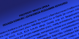 konkurs na opracowanie koncepcji placu Mikołaja Kopernika w Opolu